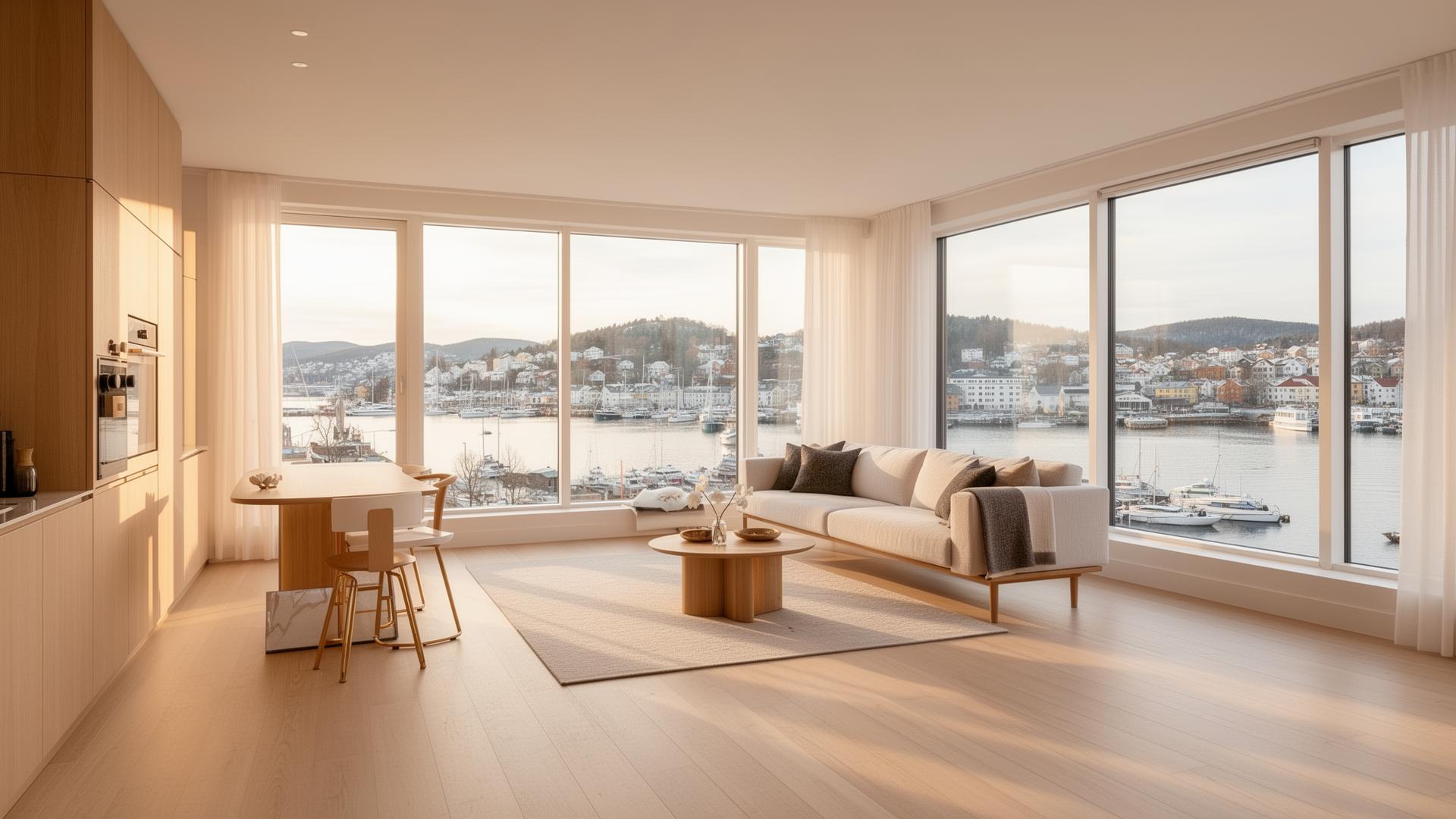 Moderne leilighet i Trondheim klar for korttidsutleie